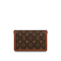 Louis Vuitton Dauphine Chain Wallet Monogram in Brown M68746 - thumb-4