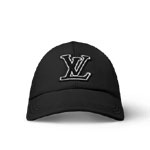 Louis Vuitton Signature Cap S00 Black M7282L