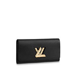 Louis Vuitton Twist Wallet Epi Leather in Black M80690