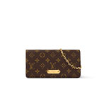 Louis Vuitton Wallet On Chain Lily Monogram M82509