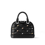 Louis Vuitton Nano Alma Malletage Leather M83019