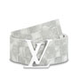 Louis Vuitton Initiales 40MM Reversible Belt Damier Grey MP300Q - thumb-2