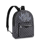 Louis Vuitton Josh Backpack Damier Graphite Canvas in Grey N40269