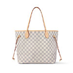 Louis Vuitton Neverfull MM Tote Bag Damier Azur Canvas Blue N40604