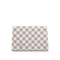 Louis Vuitton Croisette Chain Wallet Damier Azur Canvas in Rose N60357 - thumb-4