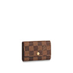 Louis Vuitton 6 Key Holder Damier Ebene in Brown N62630