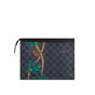Louis Vuitton Pochette Voyage MM Damier Cobalt Canvas N63510 - thumb-4
