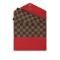 Louis Vuitton Damier Ebene Canvas and Leather Josephine Wallet N63543 - thumb-3