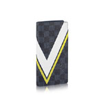 Louis Vuitton Brazza Wallet Damier Cobalt LV Cup N64004