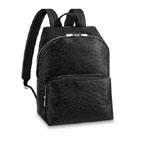 Louis Vuitton DISCOVERY BACKPACK PM PM Ostrich Leather in Black N94714