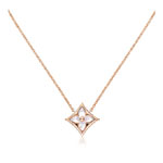 Louis Vuitton Color Blossom star pendant mother pearl in Rose Q93521