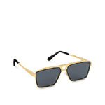 Louis Vuitton 1.1 Evidence Metal Square Sunglasses Z1584U