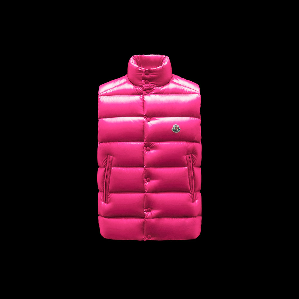 Moncler Mauve Pink Tibb Vest Outerwear G20911A0009668950544
