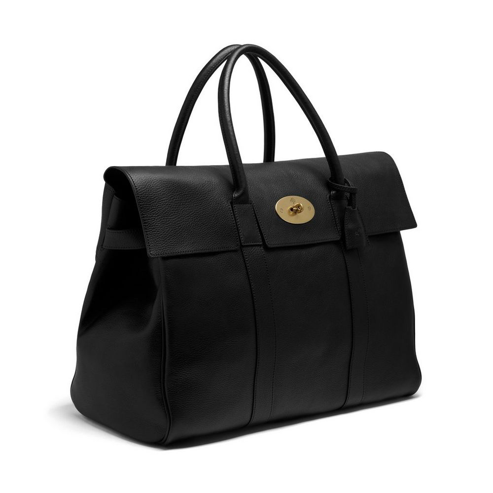 Mulberry Piccadilly in Black Natural Leather HG5989 342A100 - Photo-3