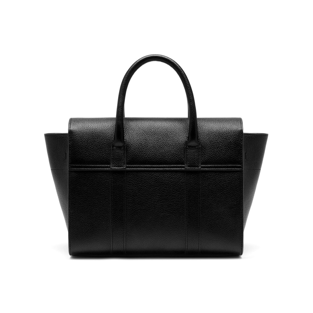 Mulberry Small New Bayswater in Black Small Classic Grain Leather HH3930 205A237 - Photo-2