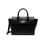 Mulberry Small New Bayswater in Black Small Classic Grain Leather HH3930 205A237