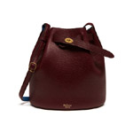 Mulberry Abbey in Oxblood Porcelain Blue Small Classic Grain HH4335 205K527