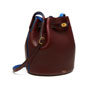 Mulberry Abbey in Oxblood Porcelain Blue Small Classic Grain HH4335 205K527 - thumb-3