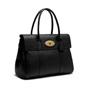 Mulberry Bayswater in Black Natural Leather With Brass HH5988 342A217 - thumb-3