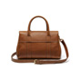 Mulberry Small Bayswater Satchel in Oak Natural Leather With Brass HH8147 342G525 - thumb-2