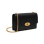Mulberry Postmans Lock Clutch in Black Natural Grain Leather RL4607 346A100 - thumb-3
