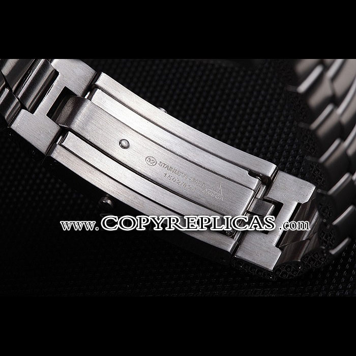 Omega Seamaster Black Dial Stainless Steel Bracelet OMG6461 - Photo-4