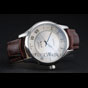 Omega DeVille Silver Dial Stainless Steel Case Brown Leather Strap OMG6431 - thumb-2