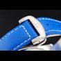 Omega Seamaster Planet Ocean Blue Dial Blue Leatherl Bracelet OMG6441 - thumb-3