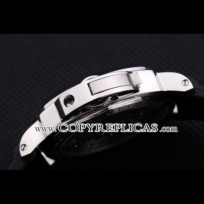 Panerai Luminor Black Rubber Bracelet Watch Replica PAM6497 - Photo-4