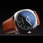 Panerai Radiomir Polished Stainless Steel Case Black Dial Brown Leather Strap PAM6480 - thumb-2