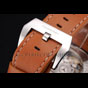 Panerai Radiomir Stainless Steel Bezel Orange Leather Bracelet PAM6499 - thumb-3