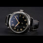 Panerai Radiomir Firenze PAM604 Black Dial Roman Numerals Engraved Stainless Case PAM6500 - thumb-2