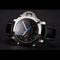 Swiss Panerai Luminor Flyback Chronograph Black Dial Stainless Steel Case Black Strap PAM6520 - thumb-2