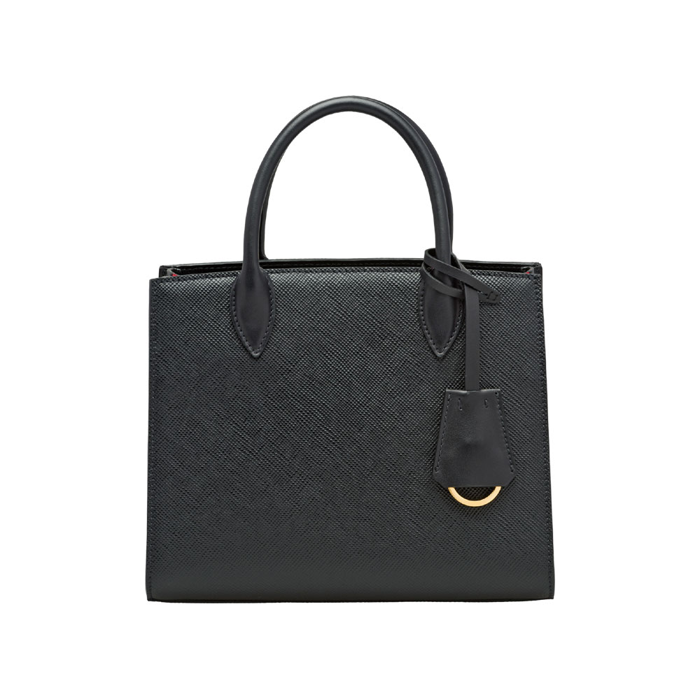 Prada Saffiano leather mini handbag 1BA204 2ERX F0D9A - Photo-3