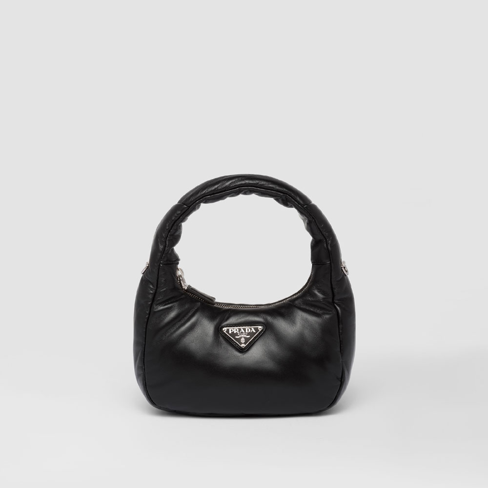 Black Prada Soft Padded Nappa Leather Mini-bag 1BA384 2DYI F0002