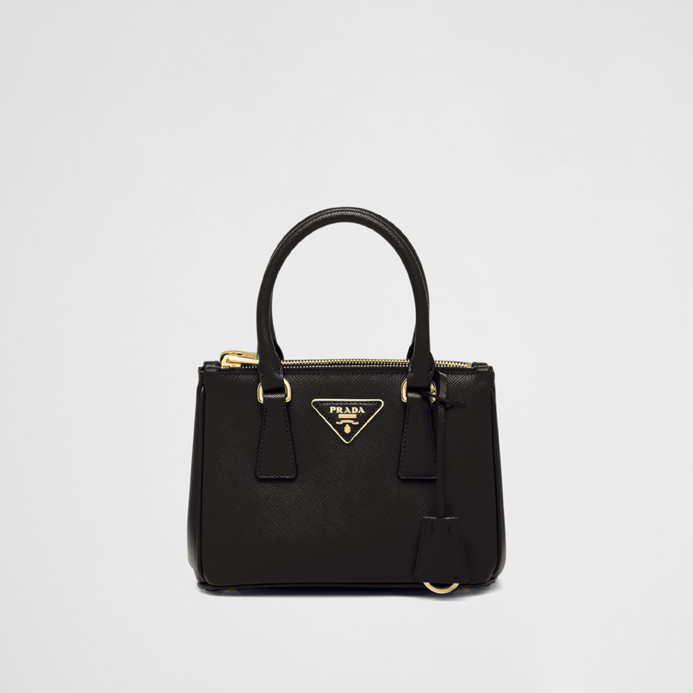 Black Prada Galleria Saffiano Mini-bag 1BA906 NZV F0002