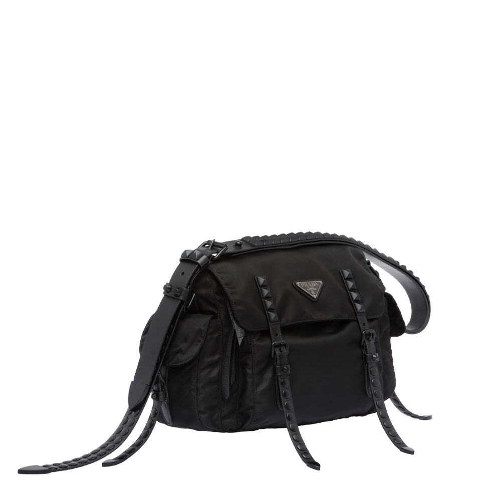 Prada Black Nylon shoulder bag 1BD118 2BYB F0632 - Photo-2