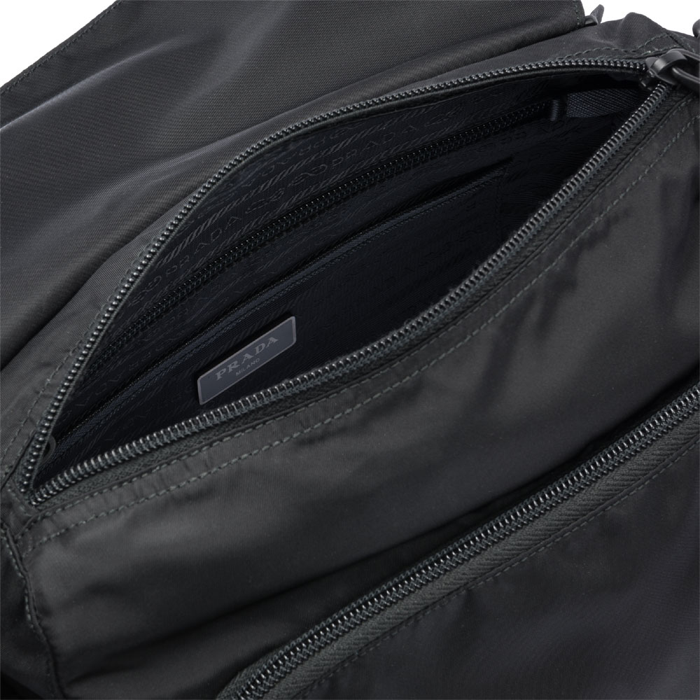 Prada Black Nylon shoulder bag 1BD118 2BYB F0632 - Photo-4
