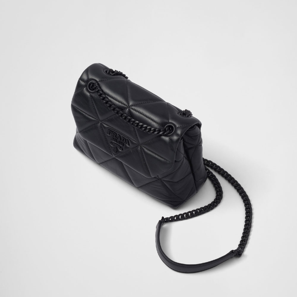 Black Prada Spectrum Nappa Leather Bag 1BD233 WDF0 F0ES9 - Photo-2
