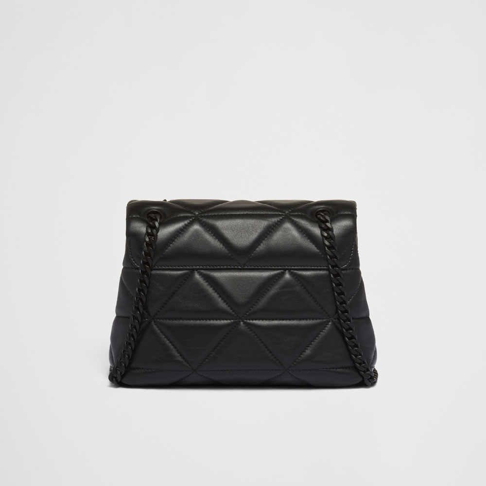 Black Prada Spectrum Nappa Leather Bag 1BD233 WDF0 F0ES9 - Photo-3