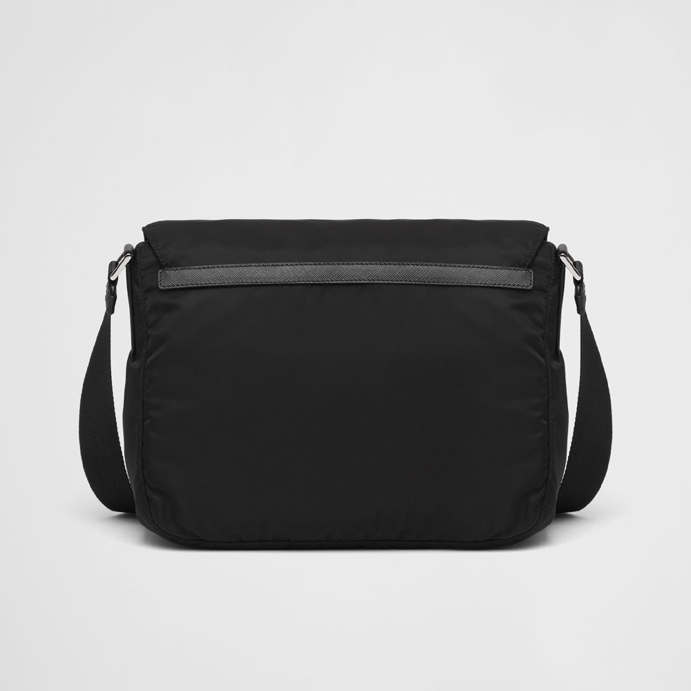 Prada Black Re-nylon Shoulder Bag 1BD953 RV44 F0002 - Photo-3
