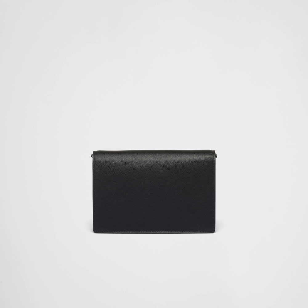 Prada Saffiano leather mini envelope bag 1BP020 2EVU F0002 - Photo-3