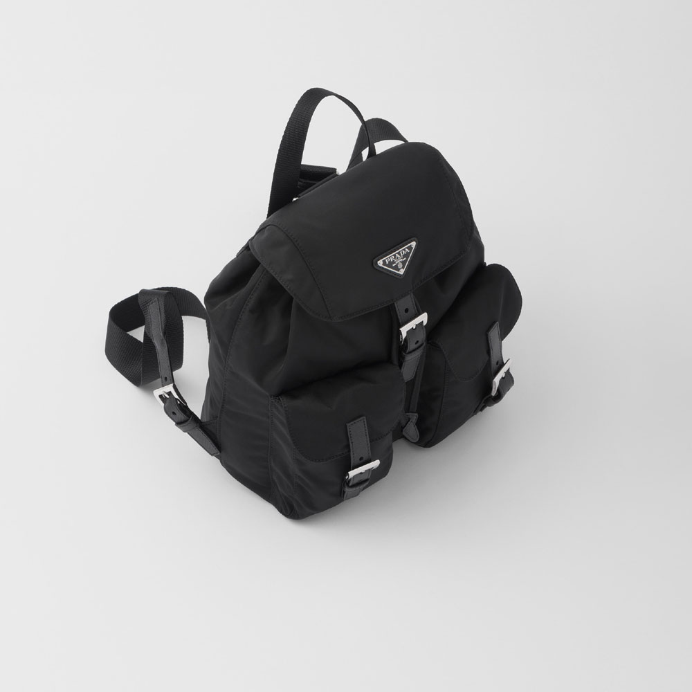 Prada Black Small Re-nylon Backpack 1BZ677 RV44 F0002 - Photo-2