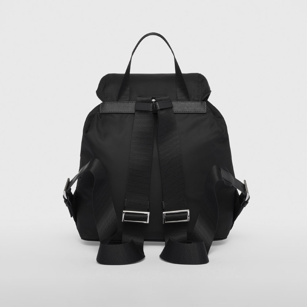 Prada Black Small Re-nylon Backpack 1BZ677 RV44 F0002 - Photo-3