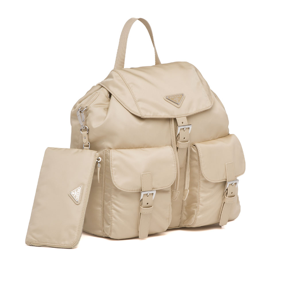Prada Desert Re-nylon Medium Backpack With Pouch 1BZ811 RV44 F0F24 - Photo-2