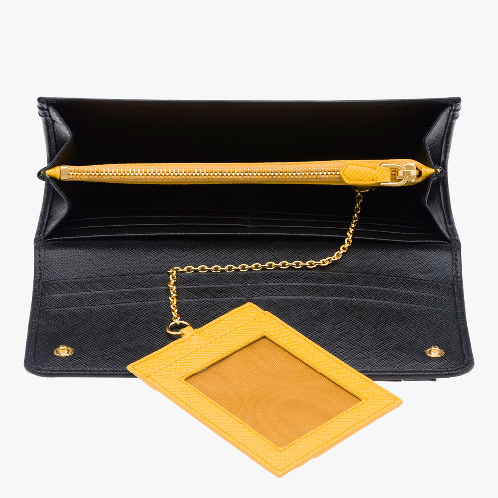 Prada Saffiano leather flap wallet 1MH132 EPD F0002 - Photo-4
