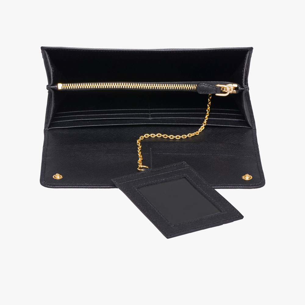 Prada Saffiano leather flap wallet 1MH132 QWA F0002 - Photo-4