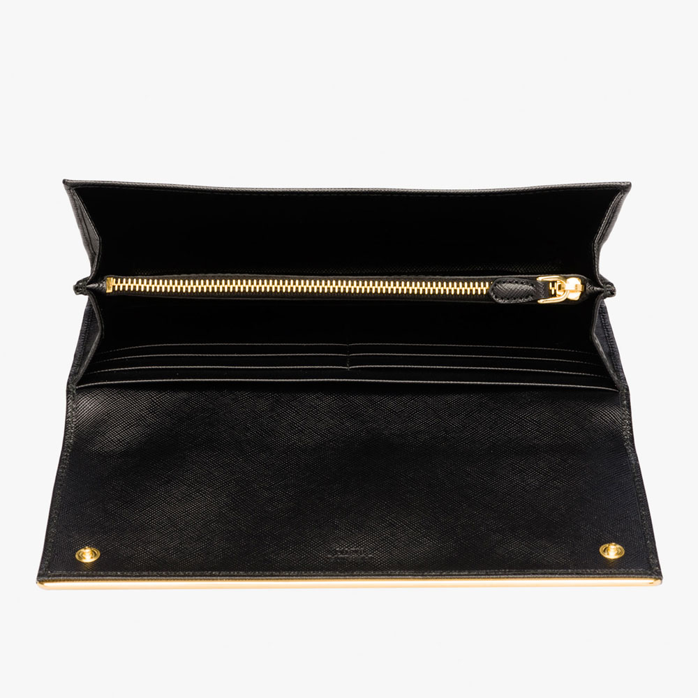 Prada Saffiano leather wallet 1MH311 QME F0002 - Photo-4