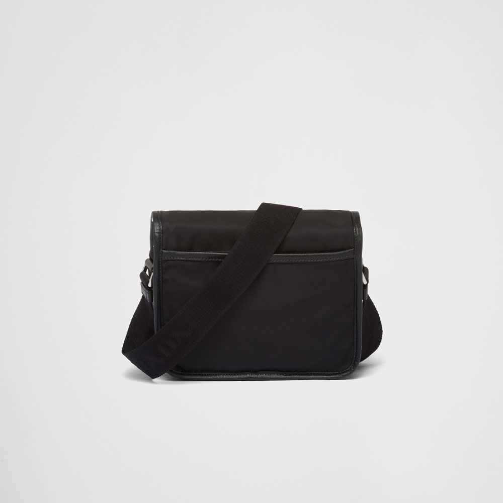 Prada Re-Nylon Saffiano leather shoulder bag 2VD034 2DMH F0002 - Photo-3