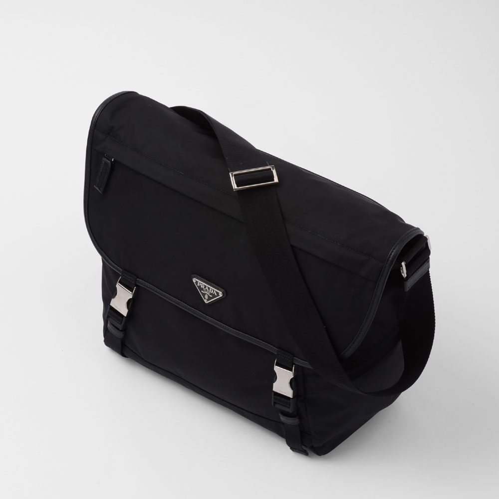 Prada Black Re-nylon Saffiano Shoulder Bag 2VD052 2DMG F0002 - Photo-2